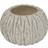 Hill Interiors Lorenzo Rotund Fin White One Size Vase