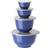 Rosti Magrethe Mini 8 Pcs Electric Blue Margrethe Mixing Bowl 3 L