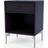 Montana Furniture Dream With Leg Shadow/Matt Chrome Bedside Table 30x35.4cm