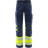 Fristads 2705 PLU High Vis Stretch Trousers - Yellow/Navy
