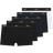 HUGO BOSS Essential Trunk 5-pack - Black/White/Blue
