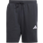 adidas Mens Essential 3-Stripes French Terry Shorts - Black/White