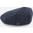 Brixton Hooligan Flat Cap - Navy/Off White