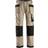 Snickers Workwear 3214 Canvas+ Work Trousers - Khaki/Black
