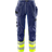 Fristads 2608 FASG High VIS Craftsman Stretch Trousers - Yellow/Blue