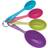 KitchenCraft Colourworks Måttsats 4st