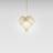Le Klint Heart Small White Pendel 37cm
