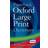 Paperback Oxford Large Print Dictionary (Paperback, 2007)