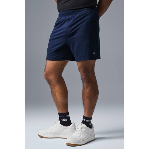 Alo 7 Inch Conquer React Performance Short - Navy Blue • Price »