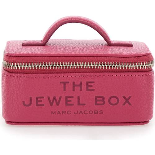 Marc Jacobs The Jewel Box Leather Vanity Case - Raspberry Pink