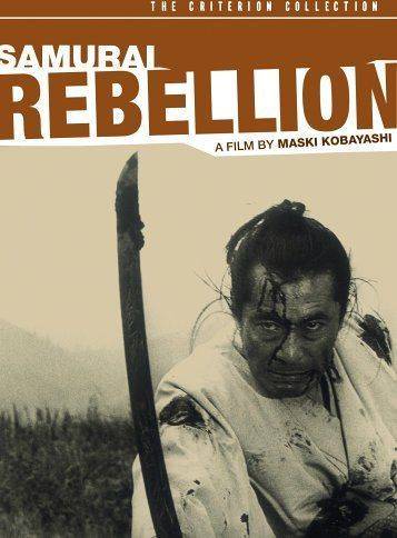 Criterion collection Samurai Rebellion Criterion Collection