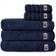 Lexington Original Navy Blue Badezimmerhandtuch Blau (150x100cm)