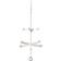 Ernst Chandelier Lysestage 70cm