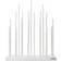 Elflugan Grande Adventsljusstake 50cm