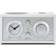 Tivoli Audio Model Three BT Radio Réveil AM/FM Bluetooth Cherry Metallic Taupe