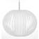 Globen Lighting Plastband XL White/Chrome Pendellampa ∅ 50cm