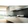 Elica Hidden 60cm, Acier Inoxydable, Blanc