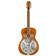 Epiphone Dobro Hound Dog Deluxe Natural Chitarra Risonante