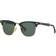 Ray-Ban Clubmaster Aluminum RB3507 - Black Arista/Polar Green