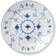 Royal Copenhagen Blue Fluted Plain Flad tallerken 22cm