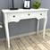 vidaXL 241143 White Konsolbord 35x100cm