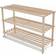 vidaXL 241065 Natural Shoe Rack 74x48.5cm