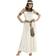 Widmann Déguisement Cléopâtre adulte Robe blanche plissée Accessoires inclus Blanc