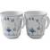 Royal Copenhagen Blue Fluted Plain Krus 37cl 2stk