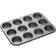 KitchenCraft Master Class Deep Muffin Tray 35x27 cm