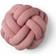 Design House Stockholm Knot Coussin de Décoration Complet Rose (15x30cm)