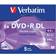 Verbatim 43541 DVD R DL disc 8.5 GB 5 stuk(s) Jewelcase