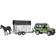 Bruder Land Rover Defender with Horse Trailer 02592