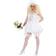 Widmann Costume da Donna Sposa Zombie Taglia