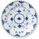 Royal Copenhagen Blue Fluted Full Lace Dessert Plate 17cm