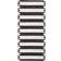 Horredsmattan Peak Svart 70x150cm