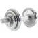 Finnlo Dumbbell Set Chrome Regolabile Manubrio 10kg