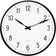 Arne Jacobsen Station Black Wall Clock 21cm