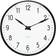 Arne Jacobsen Station Black Wall Clock 16cm