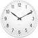 Arne Jacobsen Station White Vægur 48cm