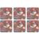 Pimpernel Strawberry Thief Glasbrik 6stk