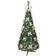 Star Trading Pop-up Green/Gold Julgran 185cm