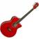 Washburn EA12B Mini Jumbo Cutaway Noire Guitare électro-acoustique