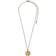 Pilgrim Horoscope Libra Zodiac Sign Necklace - Gold/Transparent