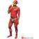 Morphsuit Jaw Dropper Red Costume Adult