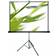 DELUXX Ecran de projection sur pied Expert 1:1 Blanc Mat Polaro 152 x 152