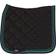 Catago Diamond Saddle Pad - Black/Turquoise