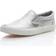 Superga Classic Shine Cotu Gris Plateado Blanco Mujer - Grey/White