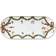 Royal Copenhagen Star Fluted Christmas Serving Dish