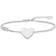 Thomas Sabo Heart with Infinity Bracelet - Silver/White