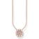 Thomas Sabo Classic Pavé Necklace - Rose Gold/White